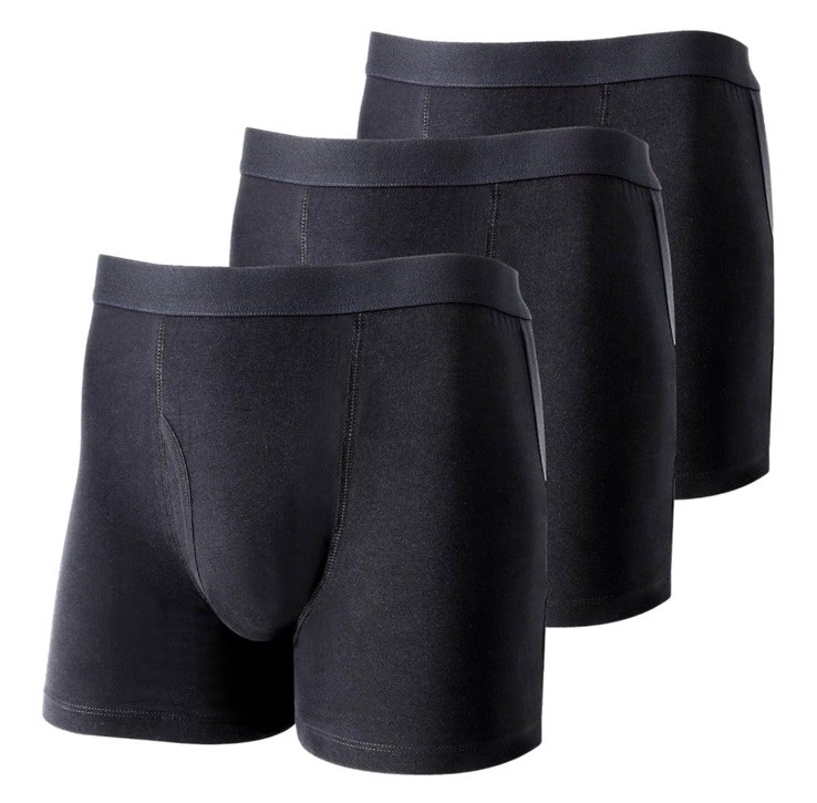 Men’s urinary incontinence pants, 3-pack, with side leakage prevention Size L