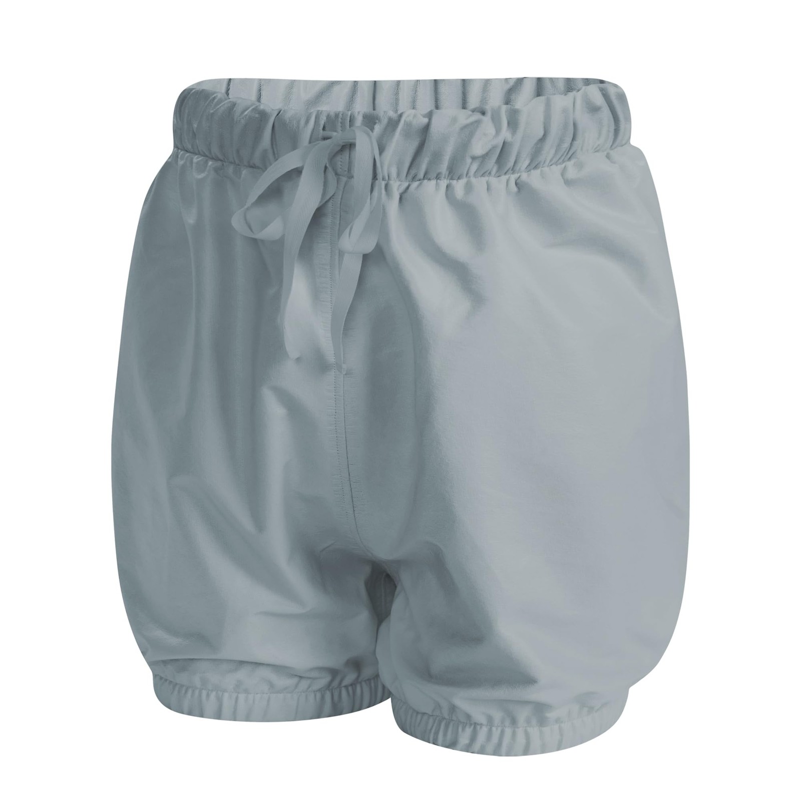 Adult Plastic Pants Waterproof Diaper Cover Reusable Leak Proof XL Gray
