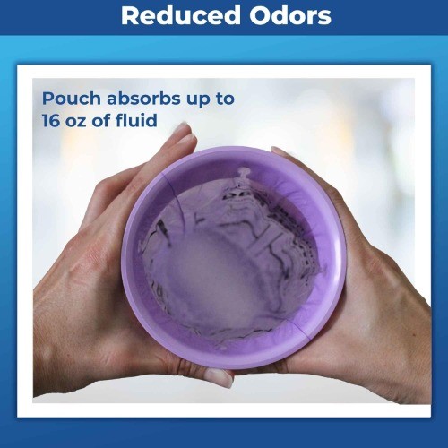 Disposable vomit care bag, super absorbent bag—absorbs 16 ounces—20 pieces