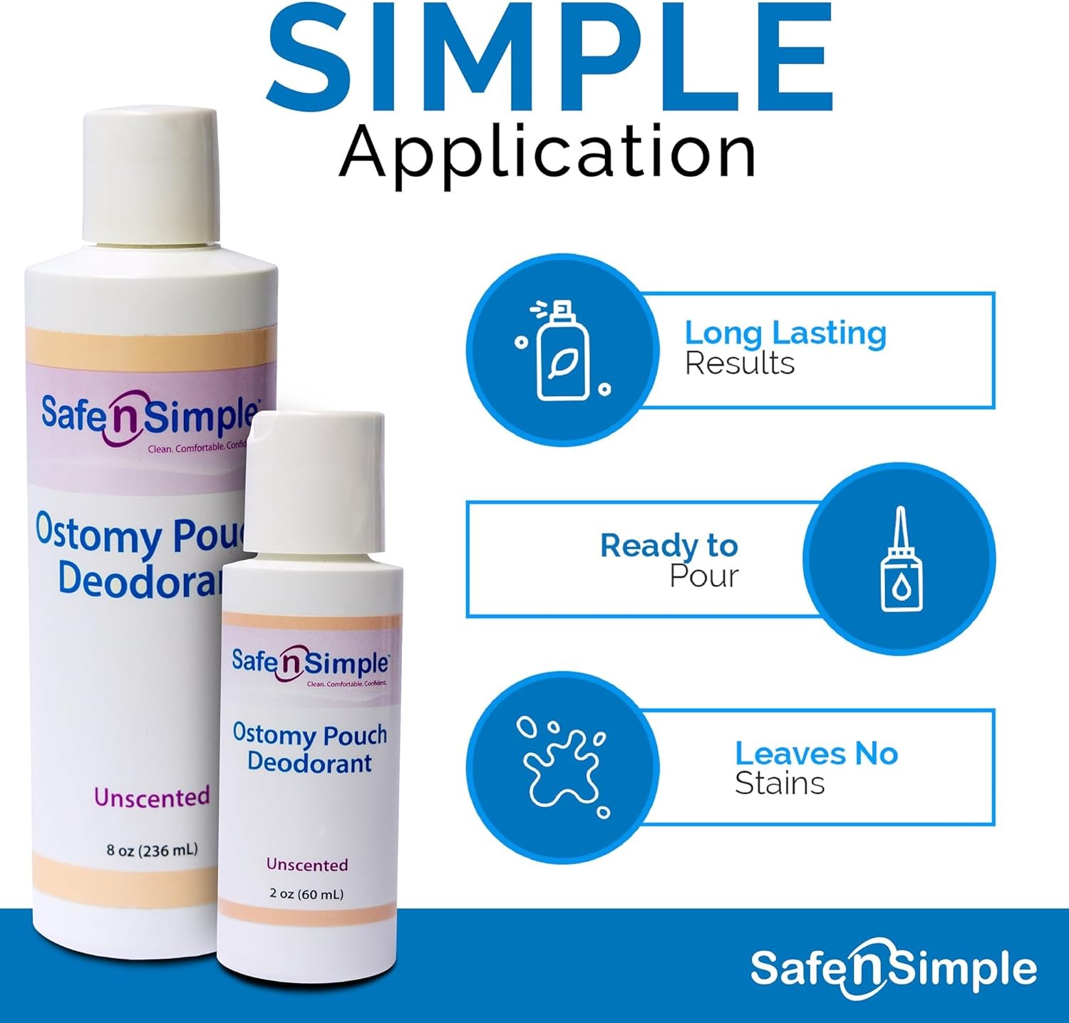Safe n’ Simple Ostomy Pouch Deodorant