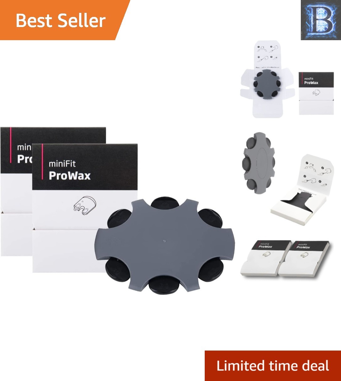 Oticon ProWax MiniFit Filters – 12 Replacement Wax Guards for Optimal Hearing
