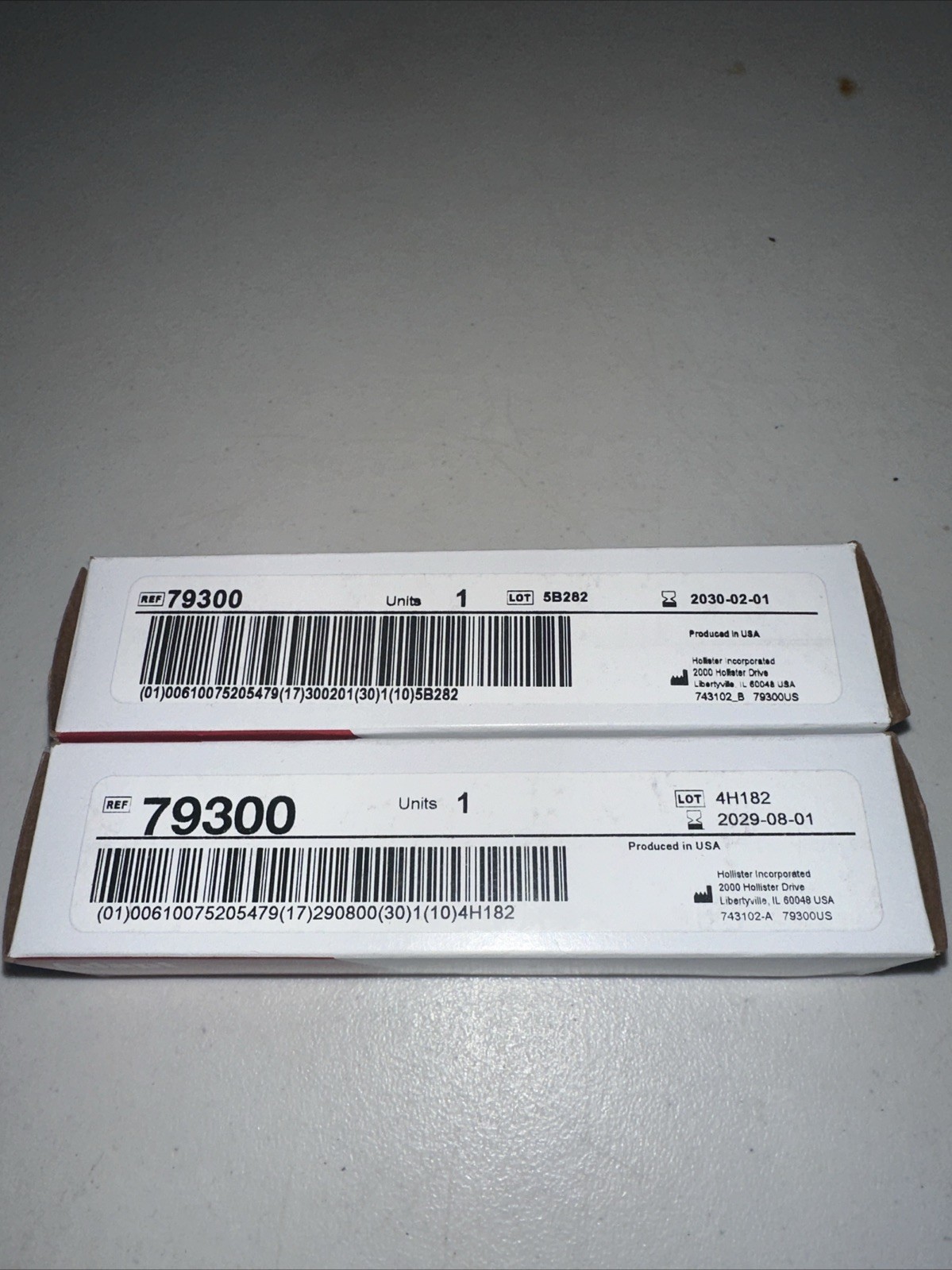 PACK OF 2 Tubes Hollister 79300 Adapt 2.1 oz Ostomy Paste. NEW Exp 2029/2030