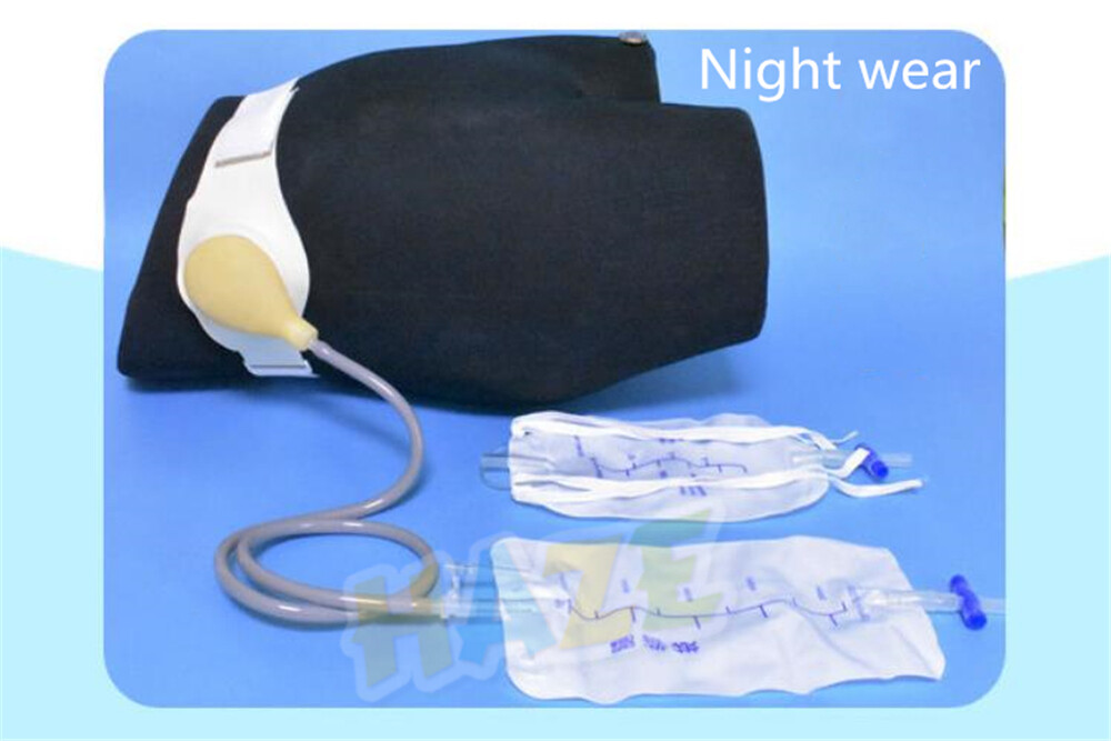 Night Use Bladder Full Cut Waist Belt Ostomy Urine Bag Anti-backflow Medical 1pc