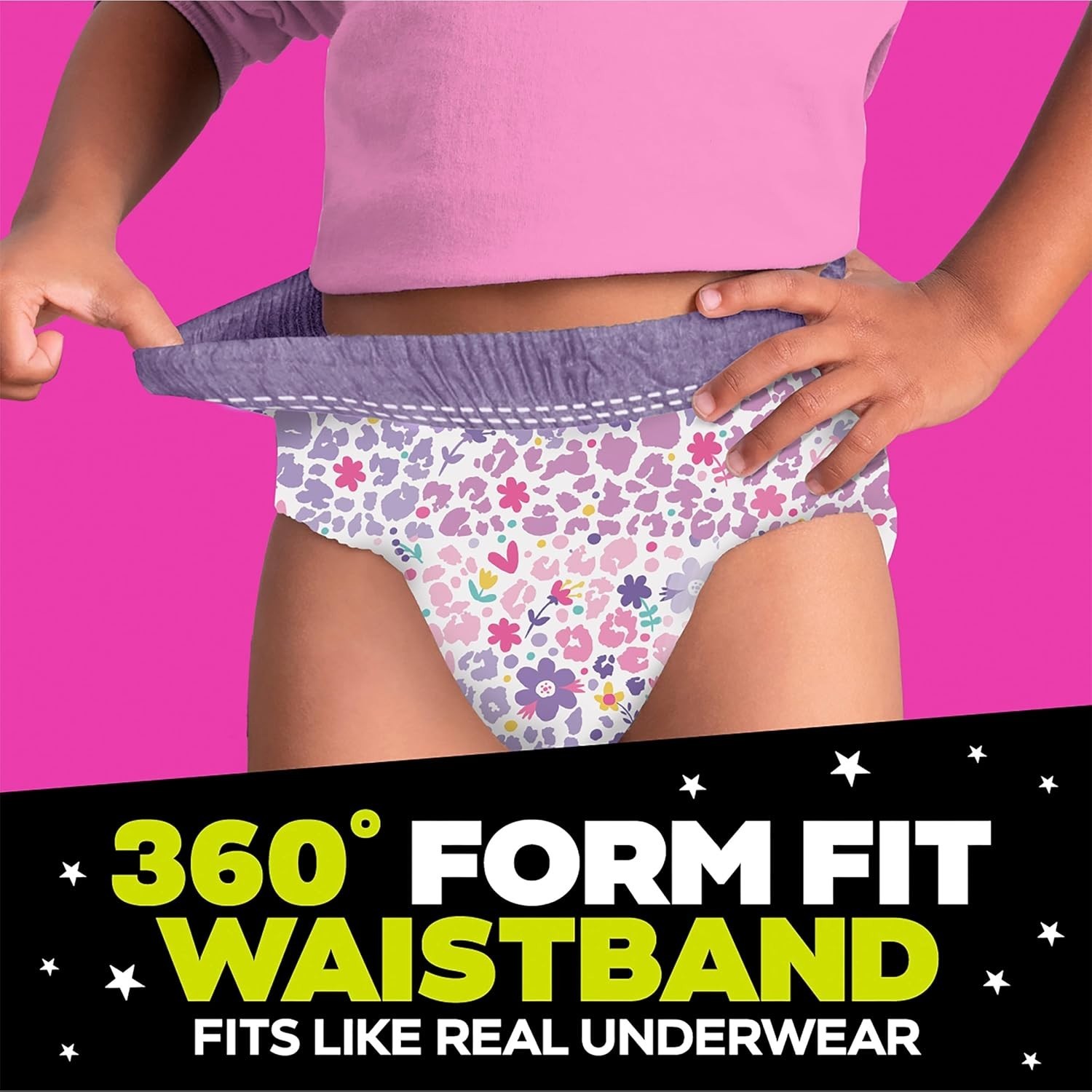 Ninjamas Girls Bedwetting Nighttime Underwear Ultra Absorbent & Hypoallergenic