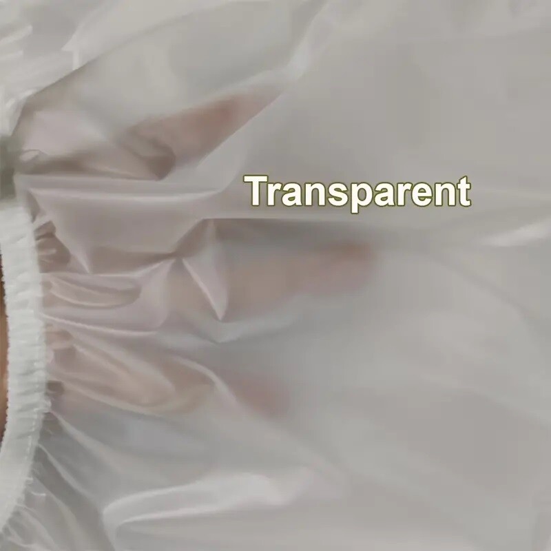 CLEAR Plastic Pants Adult DIAPER NAPPY Incontinence Underwear Diaper Cover