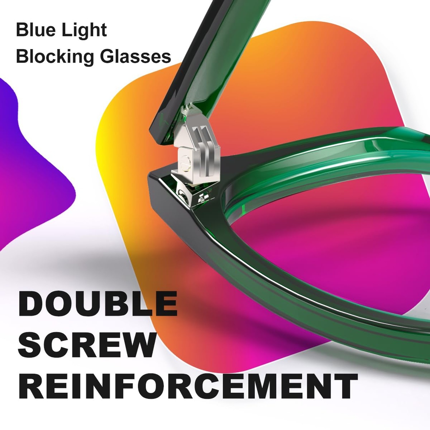 VISOONE Blue Light Blocking Glasses Square with Anti Computer Glare for Gamin…