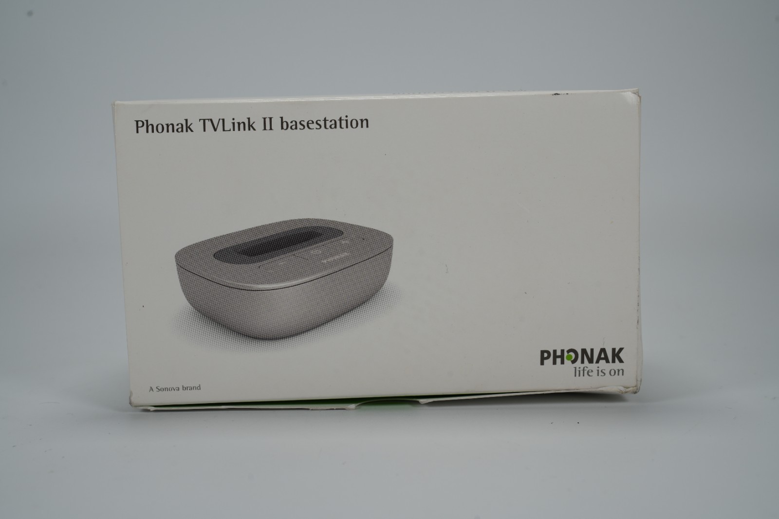 Phonak TVLink2 Base Station TV Link II TV Sound Amplifier Hear Your TV Sonova