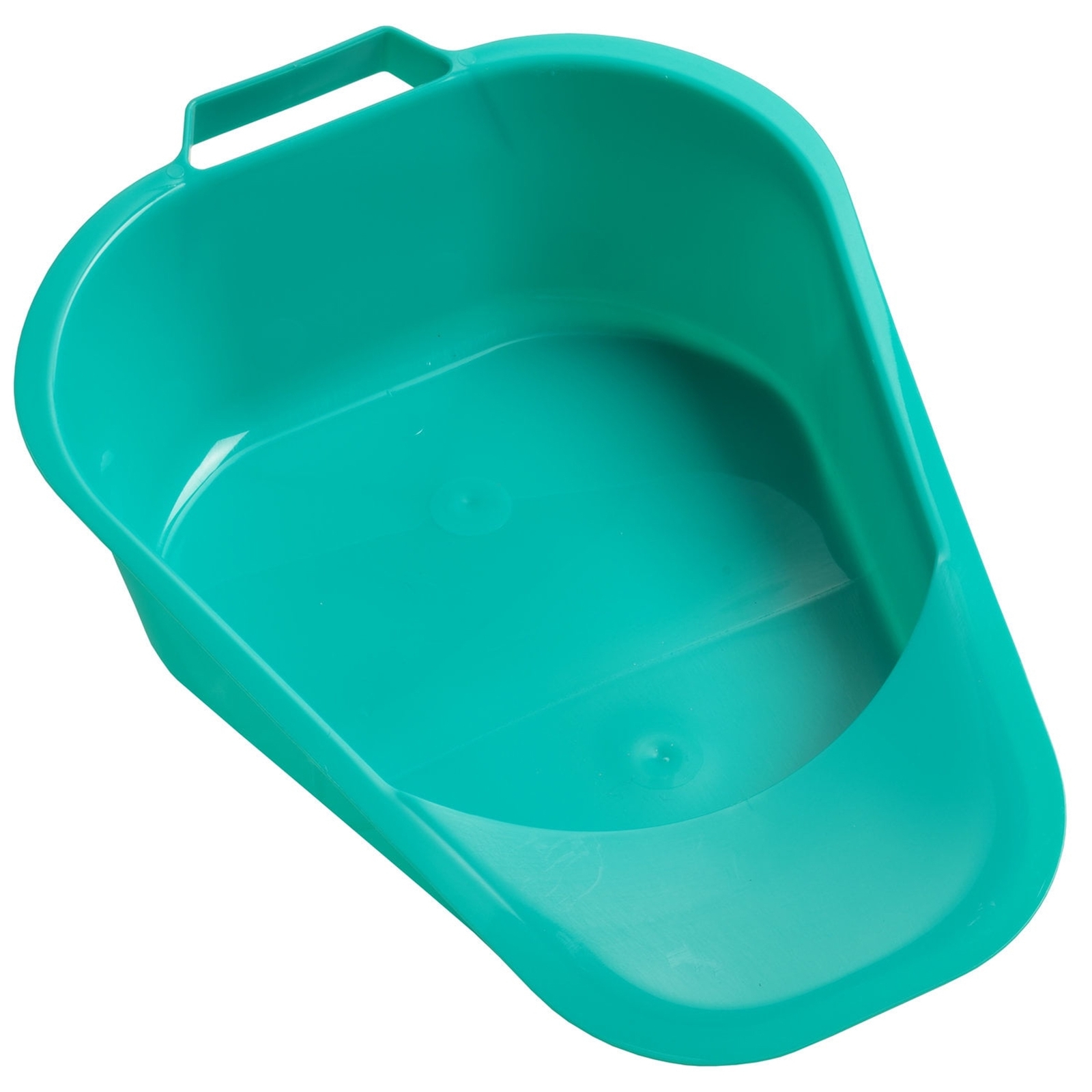 GMAX Fracture Bedpan 13 L X 8 W X 1 H Front X 3.4 H Back Inch Turquoise 1 Each
