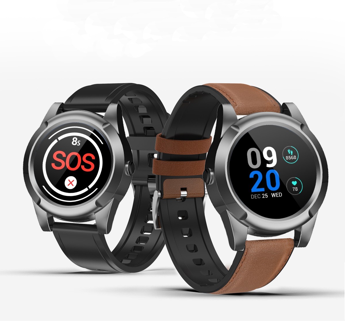 Active Portable SOS GPS Medical Alert System Fall Detection -Medihill Smartwatch
