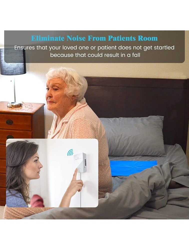 Briidea HOBA-01 Wireless Bed Alarm System, 20″x 28″, NEW!!
