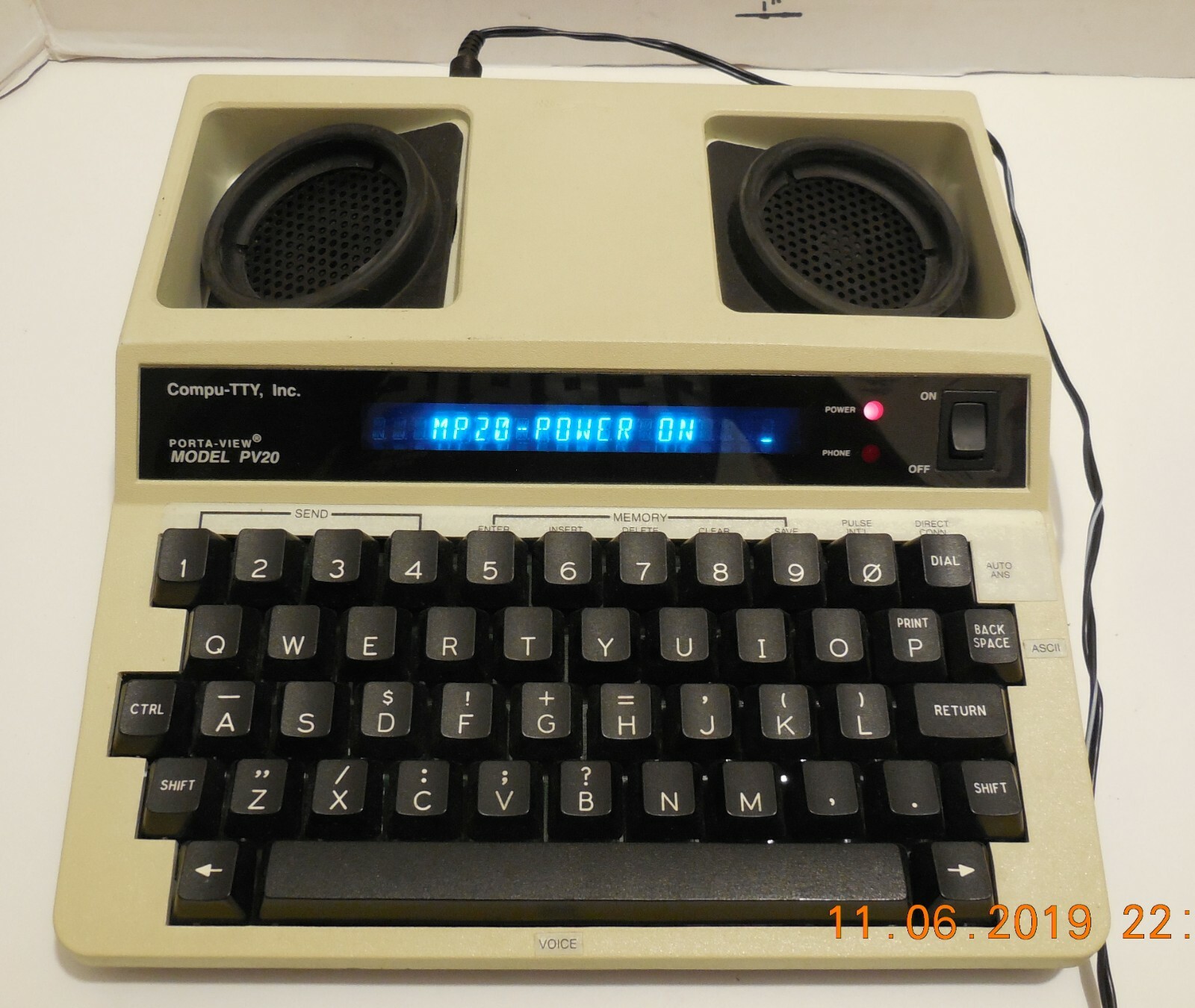 Krown Portable kit Porta view PV20 For The Deaf Or Hearing Impaired
