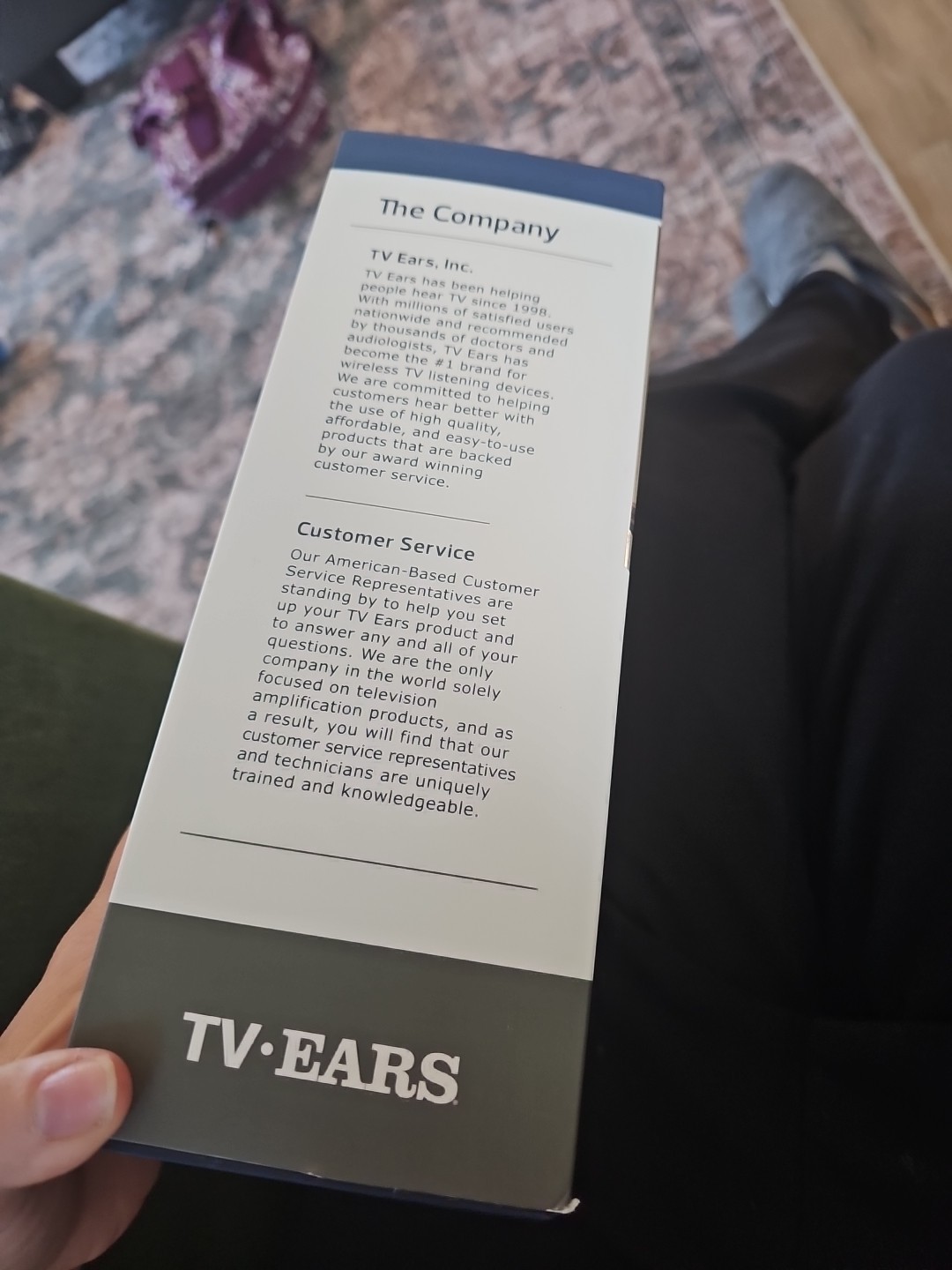 TV EARS 11741 Digital Wireless Voice Clarifying TV Listening W/ 2 Headsets