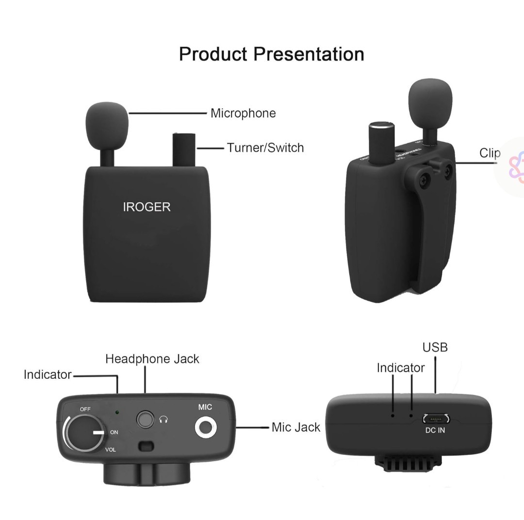 Iroger Hearing Amplifier Sound Amplifier PSAP for EarsHearing Amplifier NEW