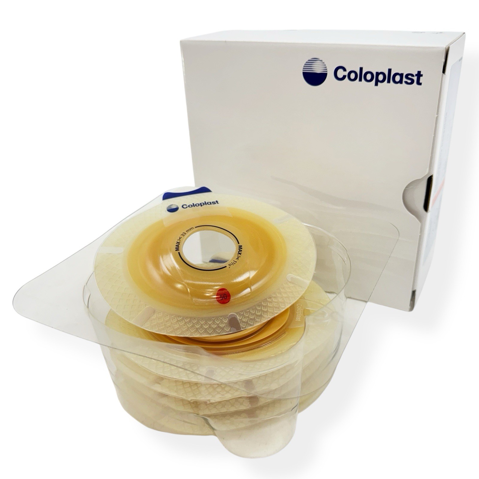 5 Coloplast SenSura 11023 Click Ostomy Baseplate 1⅛” to 1 5⁄16” Exp. 2027
