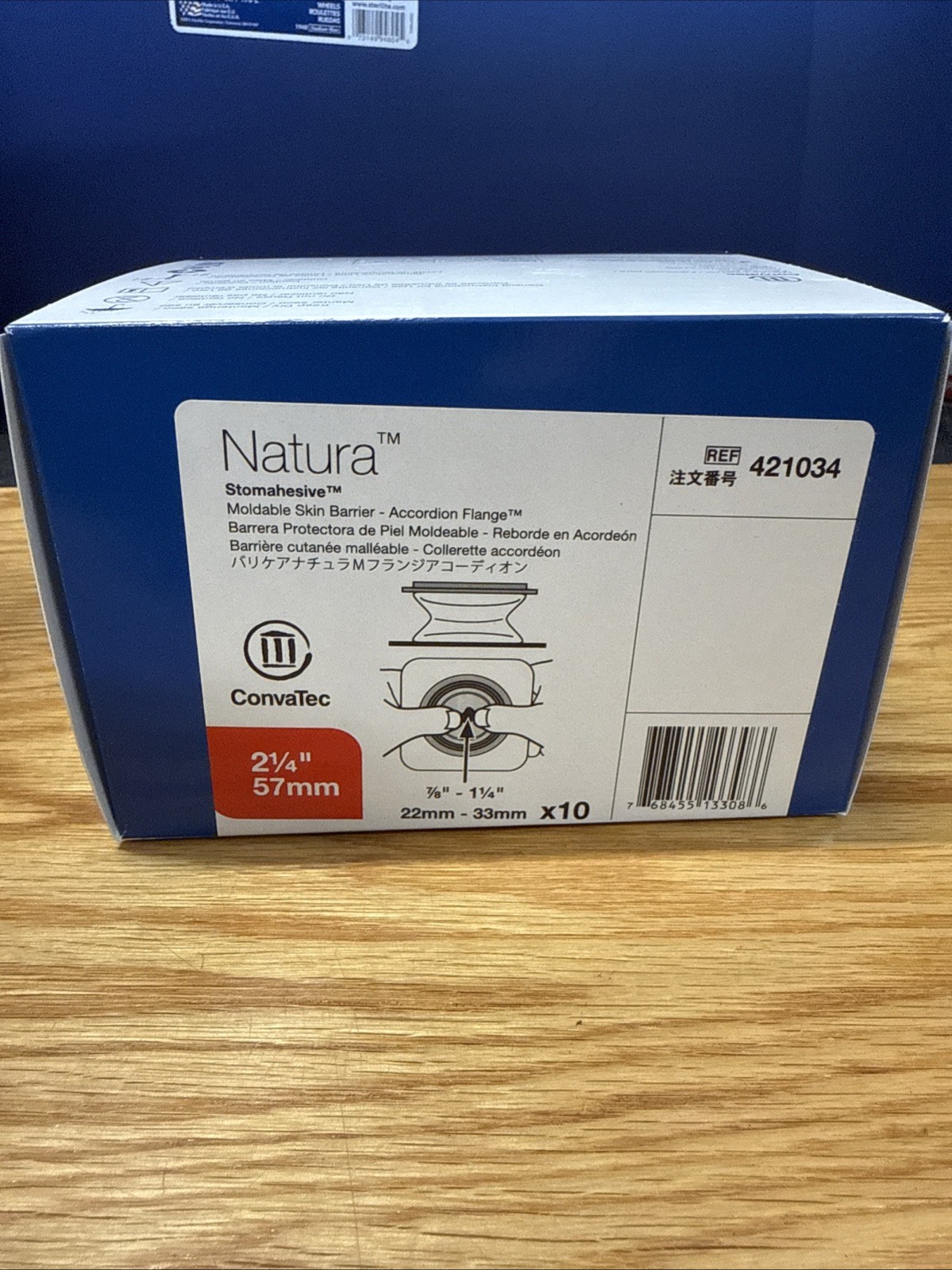 10 ConvaTec 421034 Sur-Fit Natura Stomahesive 2-1/4” (57mm)