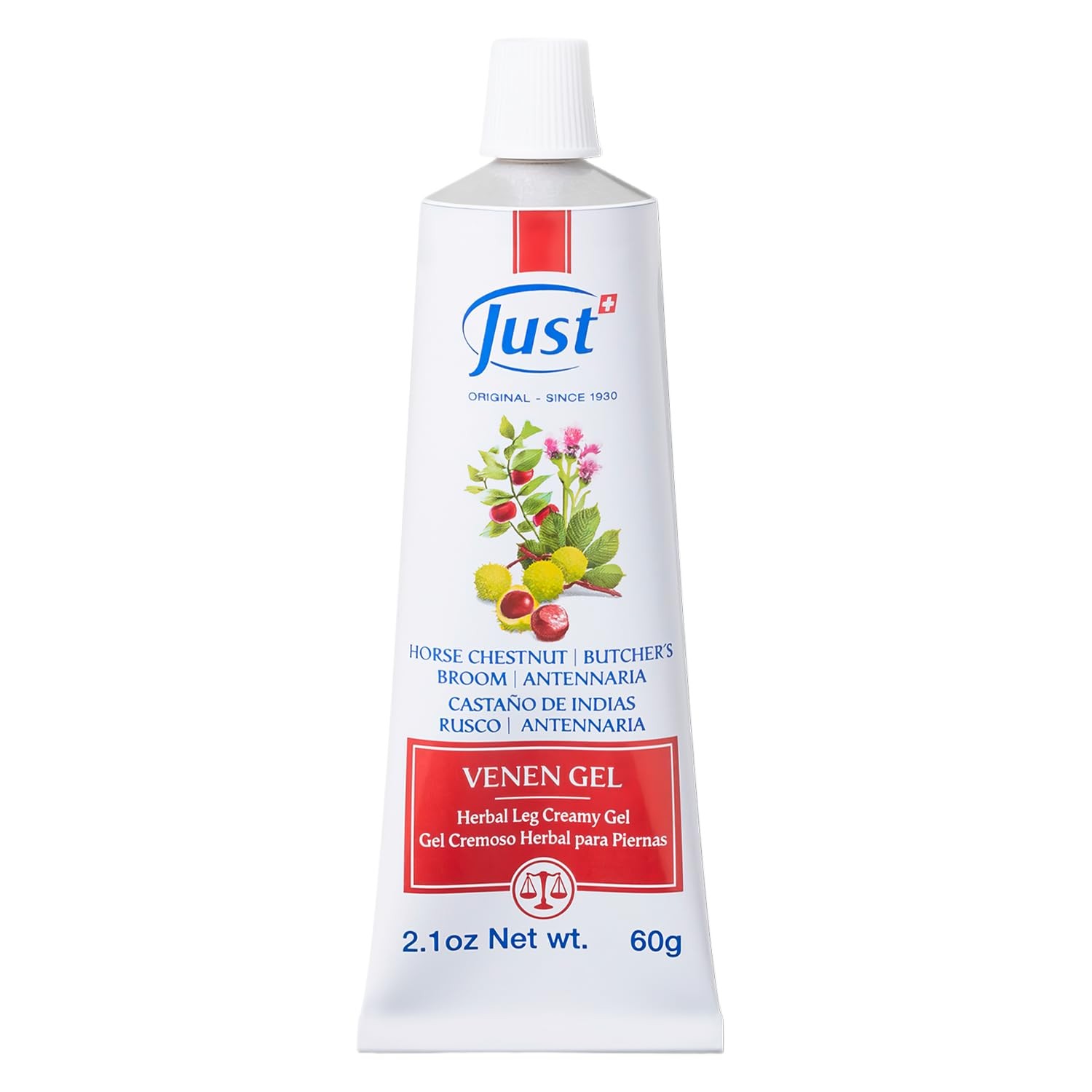 Swiss Just Original Horse Chestnut Venen Gel 60g – 2.1 Ounce (Pack of 1)