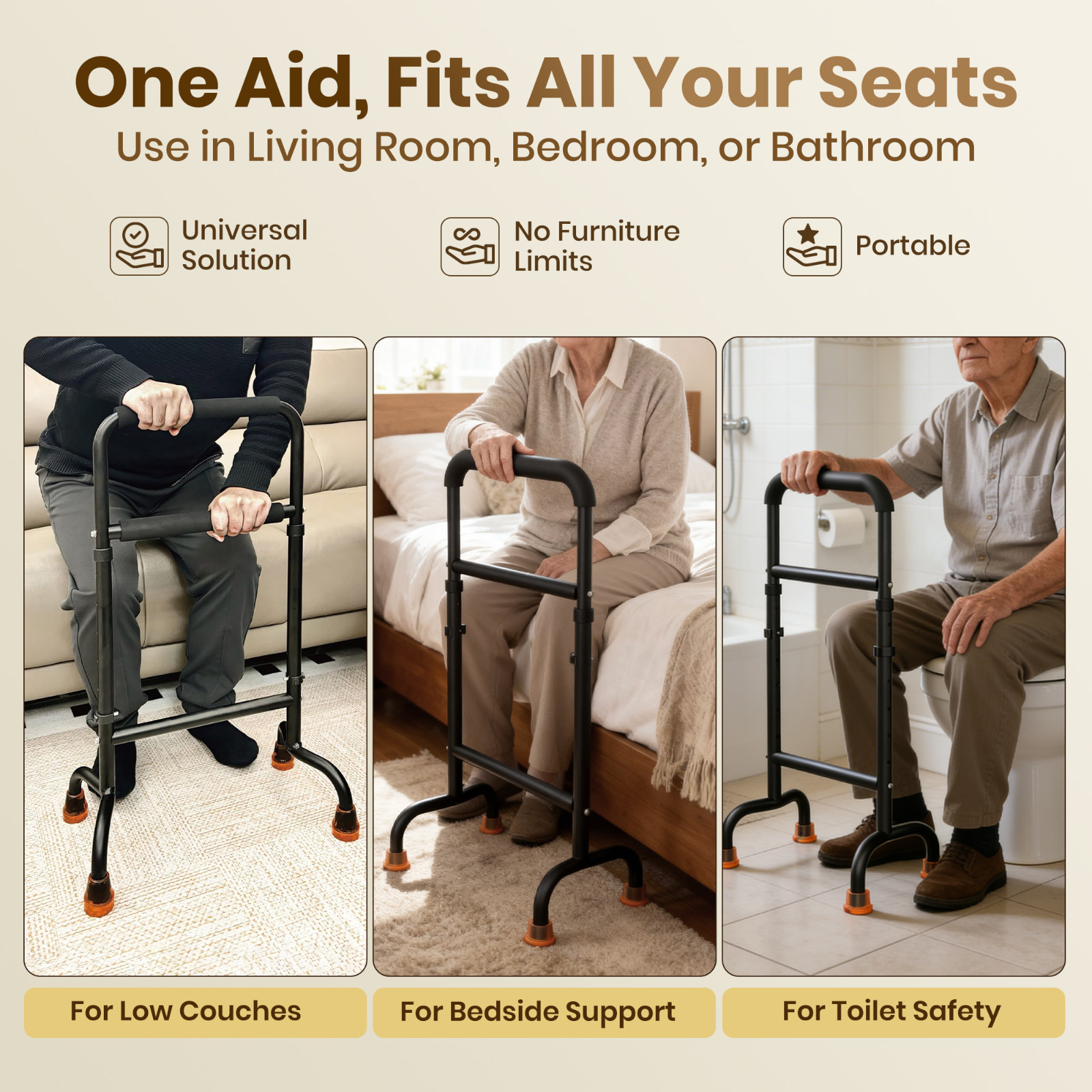Couch Stand Assist, Ankle and Knee Surgery Recovery Aid, (450lb Loading)