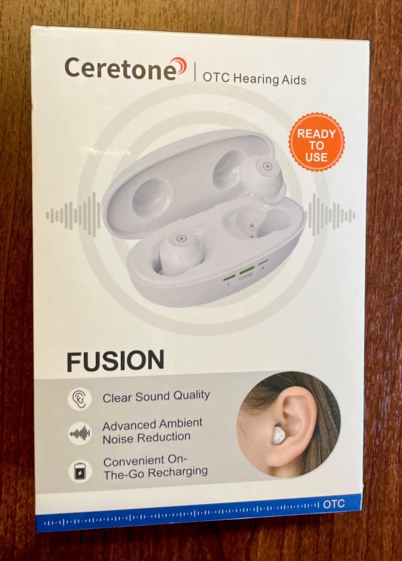 Ceretone Fusion OTC Hearing Aids (CE-) – NEW SEALED Model #CEA61AT