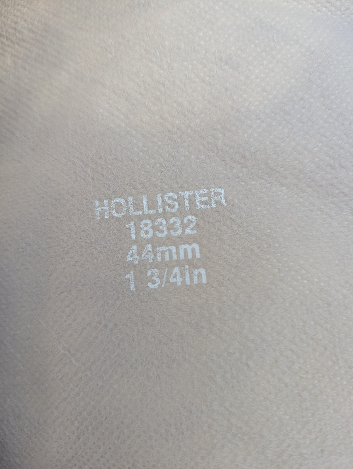 Hollister 2-piece Closed Ostomy Pouch Beige 1 3/4″ 44mm, 30 Per Box