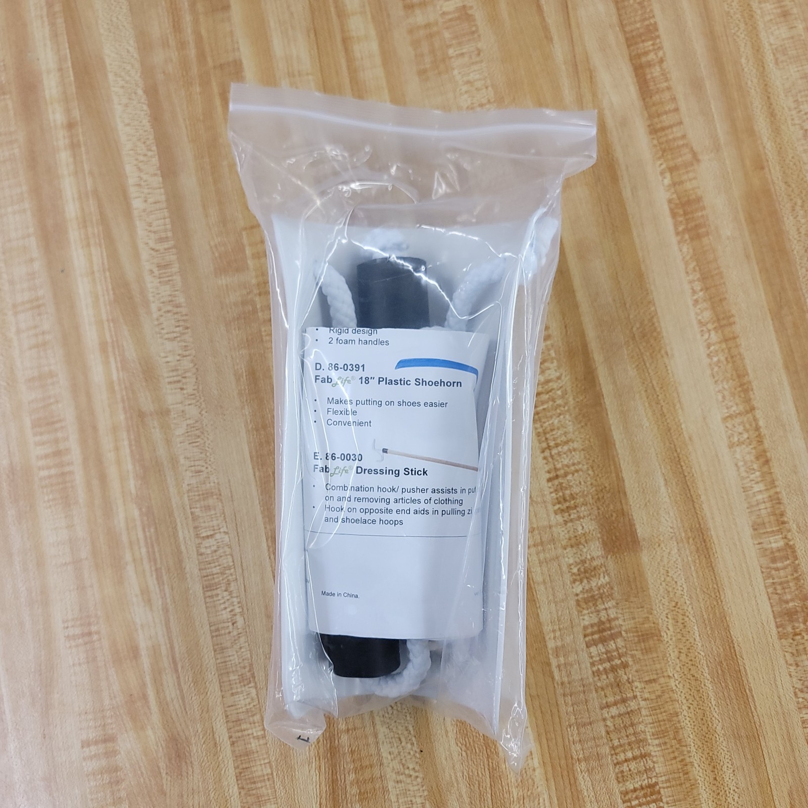 FabLife “Deluxe Formed Sock Aid”, Continuous Handle, New + Instruction Sheet