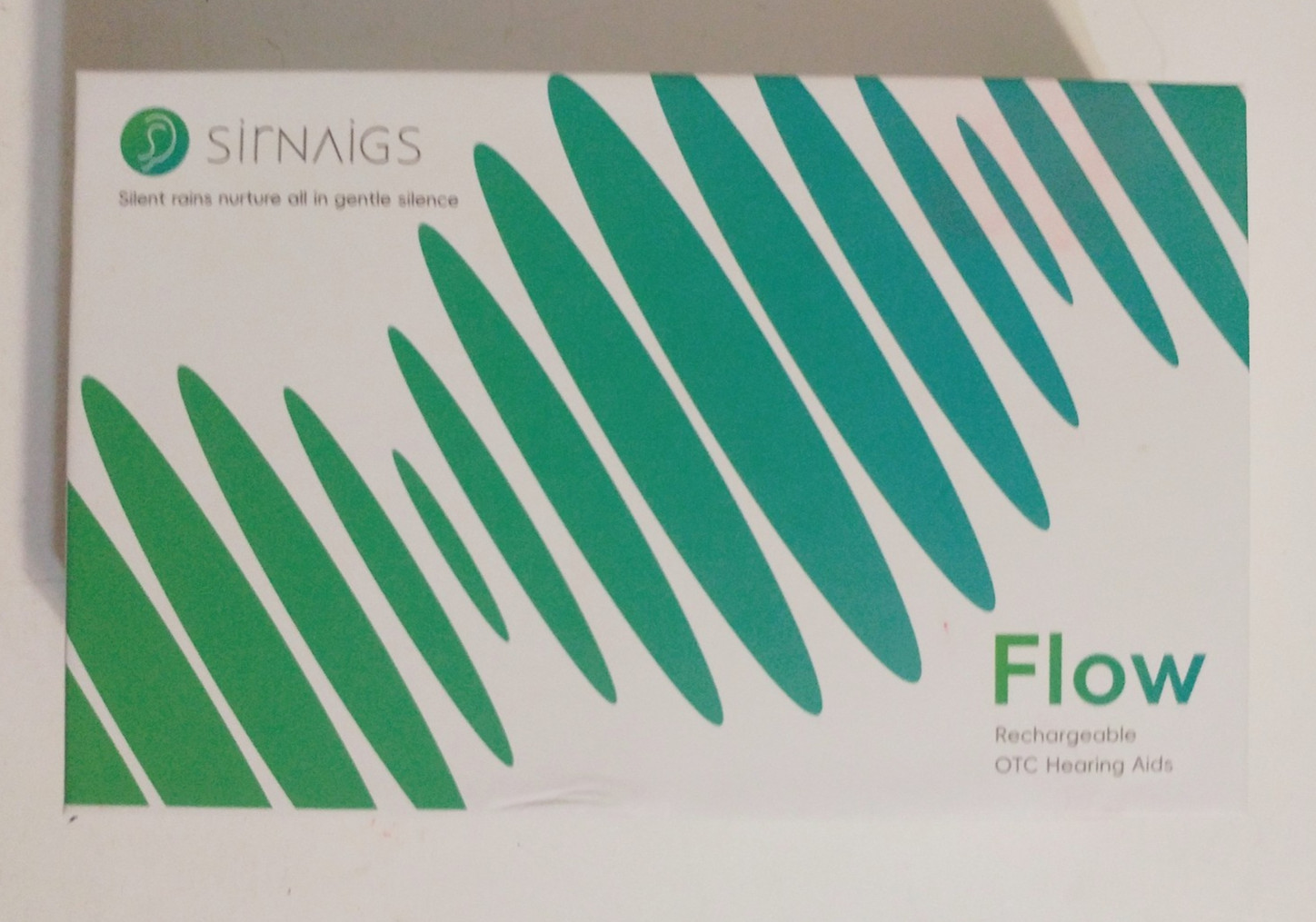 Sirnaigs Flow Rechargeable OTC Hearing Aids In Ear Hearing Aids L R Left Right