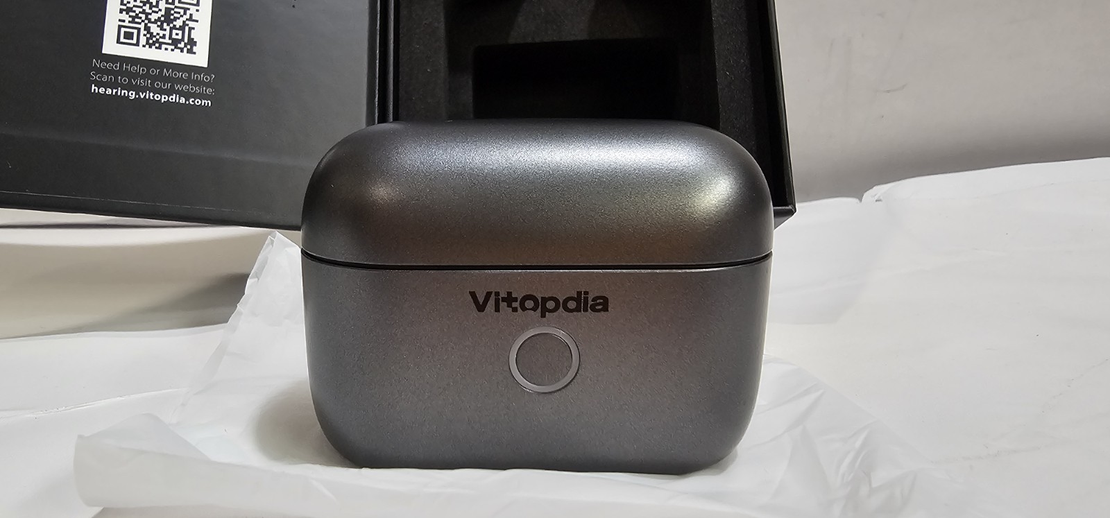 VITOPDIA 3-in-1 Rechargeable Bluetooth OTC Hearing Aids for Adults Seniors