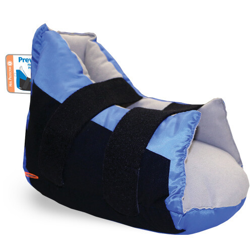 Prevalon Heel Protector Boot I One Size Fits Most Black / Blue – 1 Count