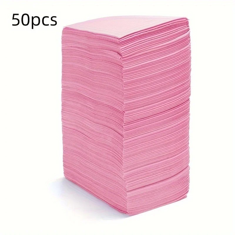 50PCS Disposable Tattoo Bibs Waterproof Dental Patient Table Cover Pads