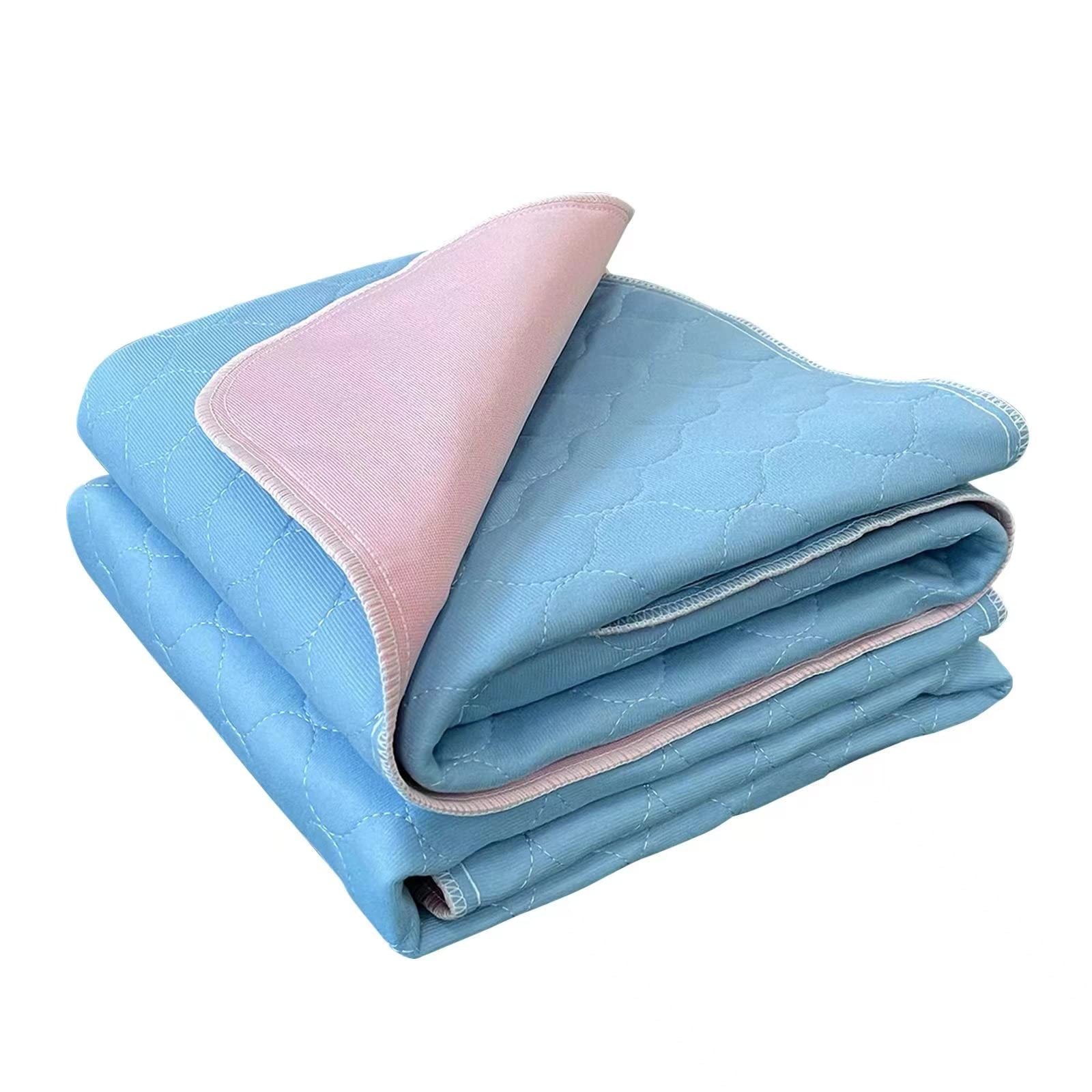 2PCS Reusable Underpads 34″x36″, Cooling Waterproof Bed Pads Washable for Inc…