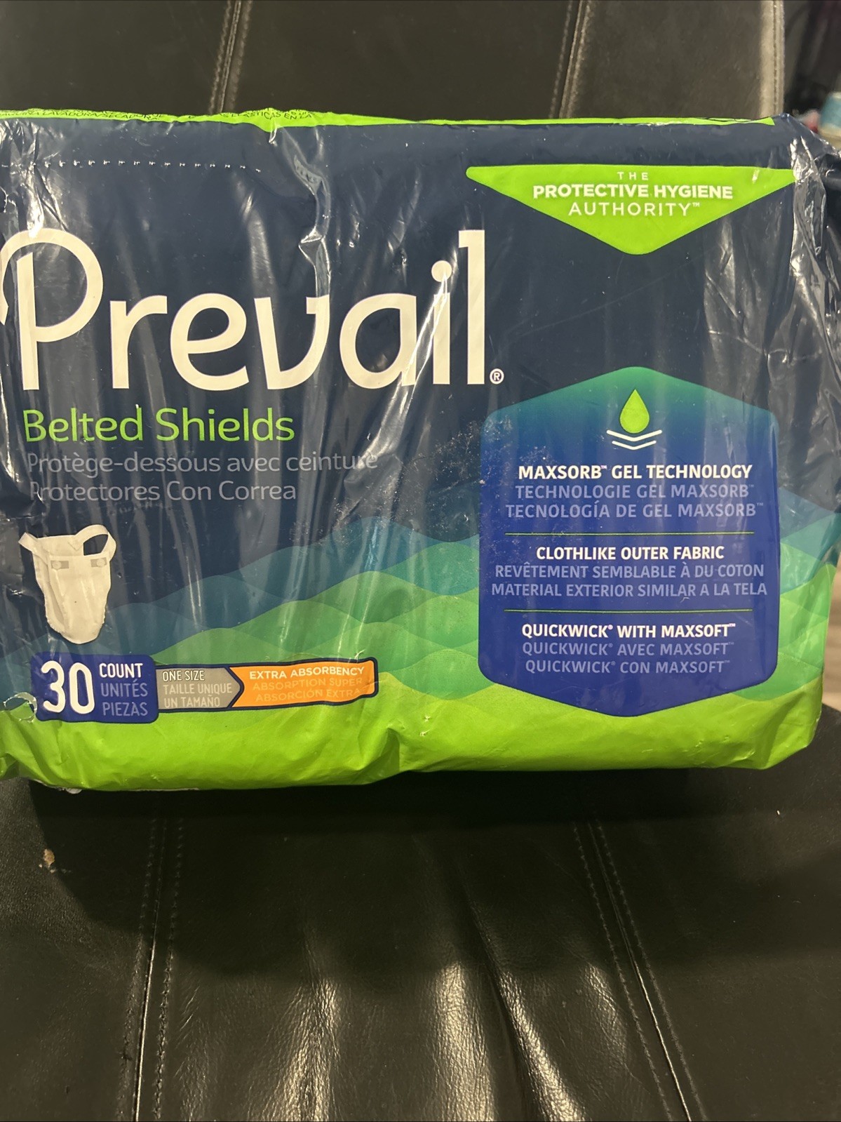 Prevail Incontinence Belted Undergarment Extra 30 Ct