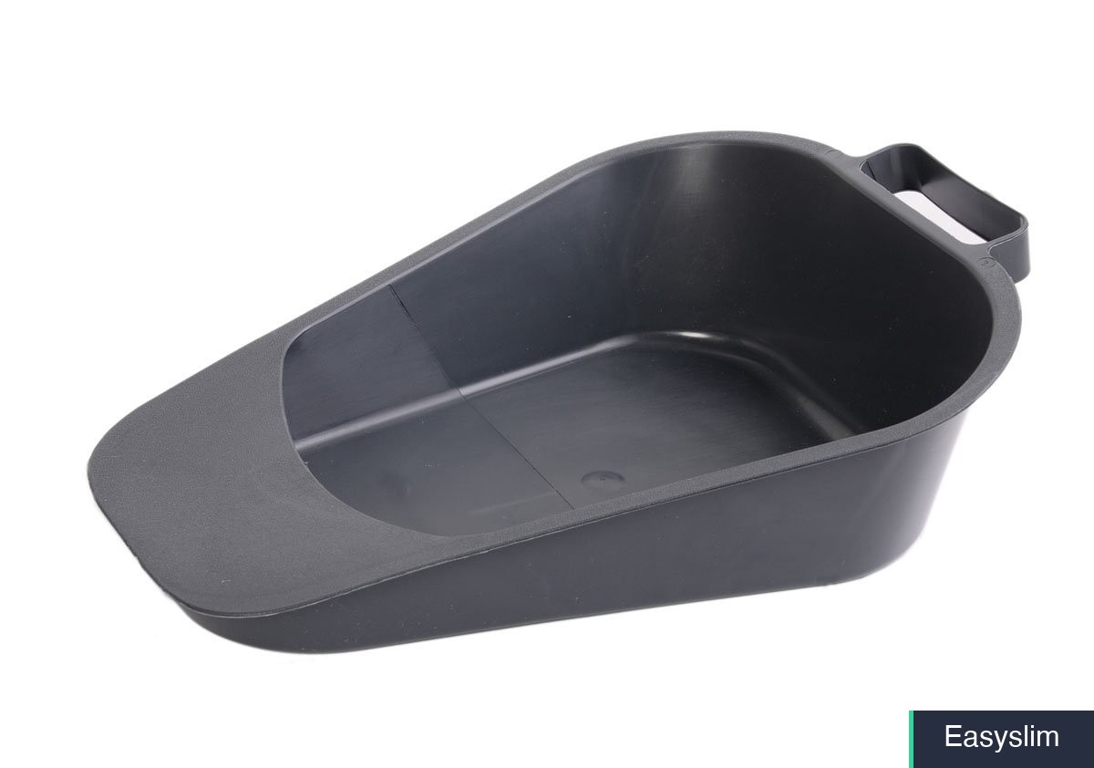 Bedpan Tapered Fracture Design Female Urinal Graphite Gray Case of 24