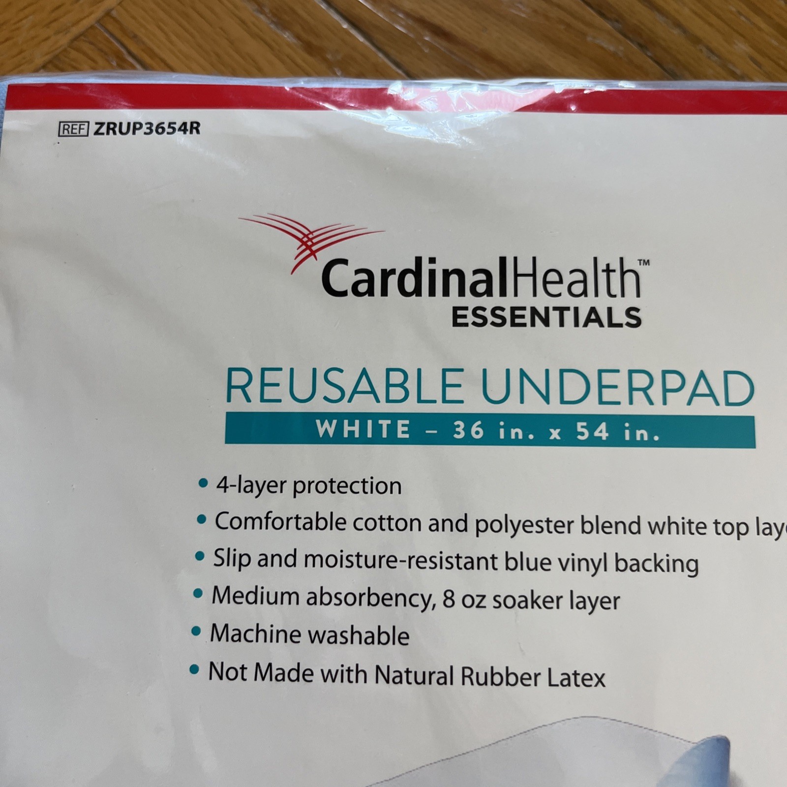 NEW Cardinal Health Reusable Underpad Bed Pad for Incontinence 36” x 54”
