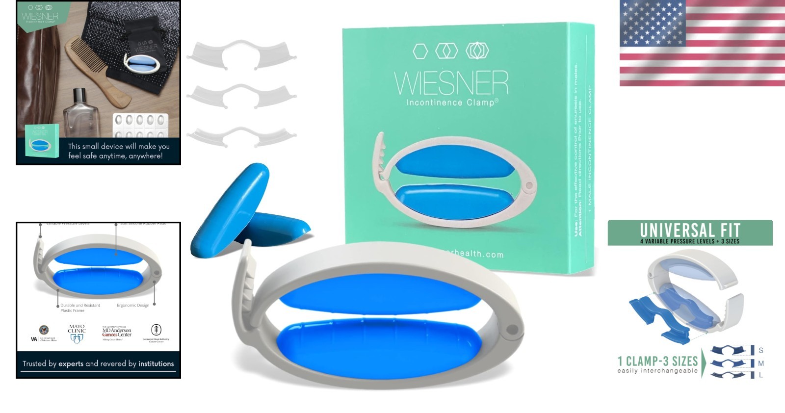 Innovative Wiesner Incontinence Clamp – Active Lifestyle
