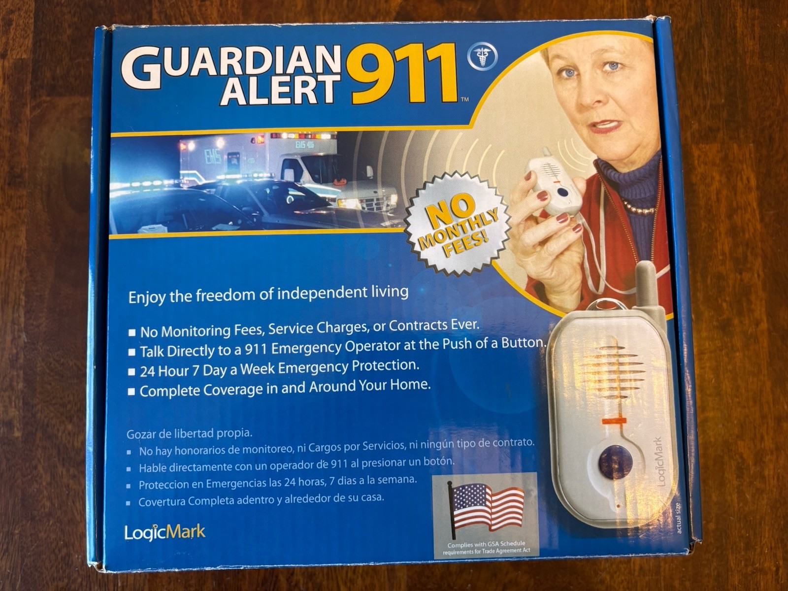 Guardian Alert 911 Model 30511 Medical Emergency