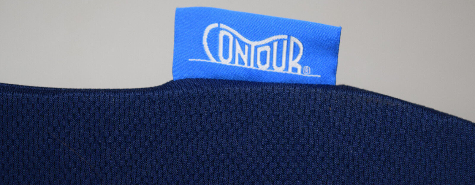 CONTOUR KABOOTI Comfort Ring with Blue Cover, 17-1/2″ x 13-1/2″ x 3-1/4″