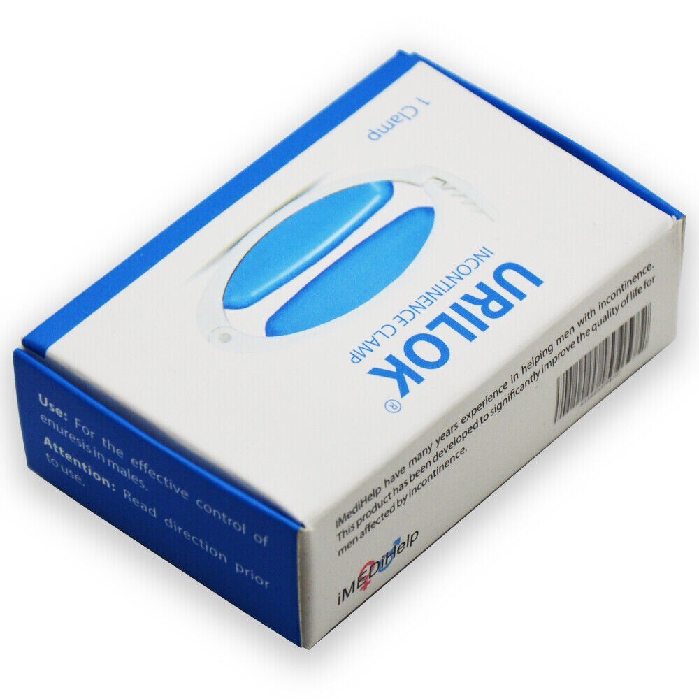 UriLock Incontinence Clamp Penile Regular Pouch Bag Wiesner incontinence clamp
