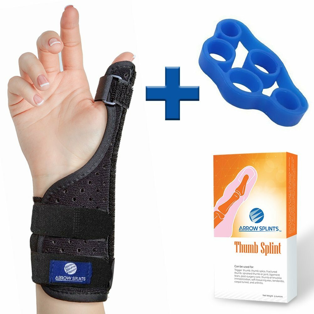 Thumb Brace | for Arthritis, Trigger Thumb, Carpal Tunnel, Thumb Stabilizer, Ten