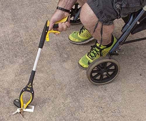 Grabber Reacher 2 Pack 34 Inch 21 Inch Rotating Jaw Mobility Aid Long Short