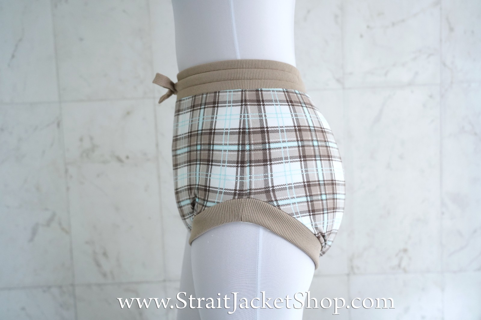 Soft Preppy Plaid Tartan Checkered Diaper Cover – Comfy Underwear / Diaper Prote