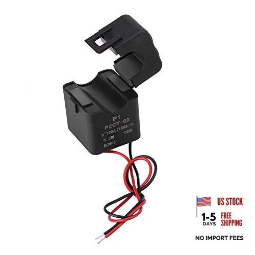 PZCT-02 Split Core Current Transformer Coil Sensor for 100A Meters