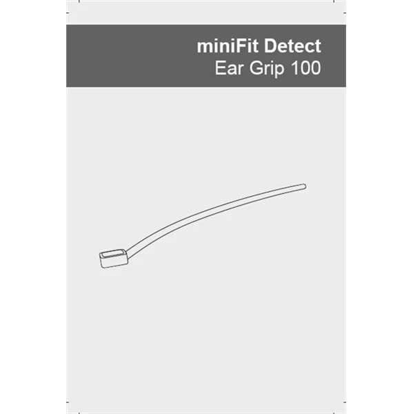 Oticon miniFit Detect Ear Grips Hearing Aid Speaker Retention Tail 100 db *PAIR*