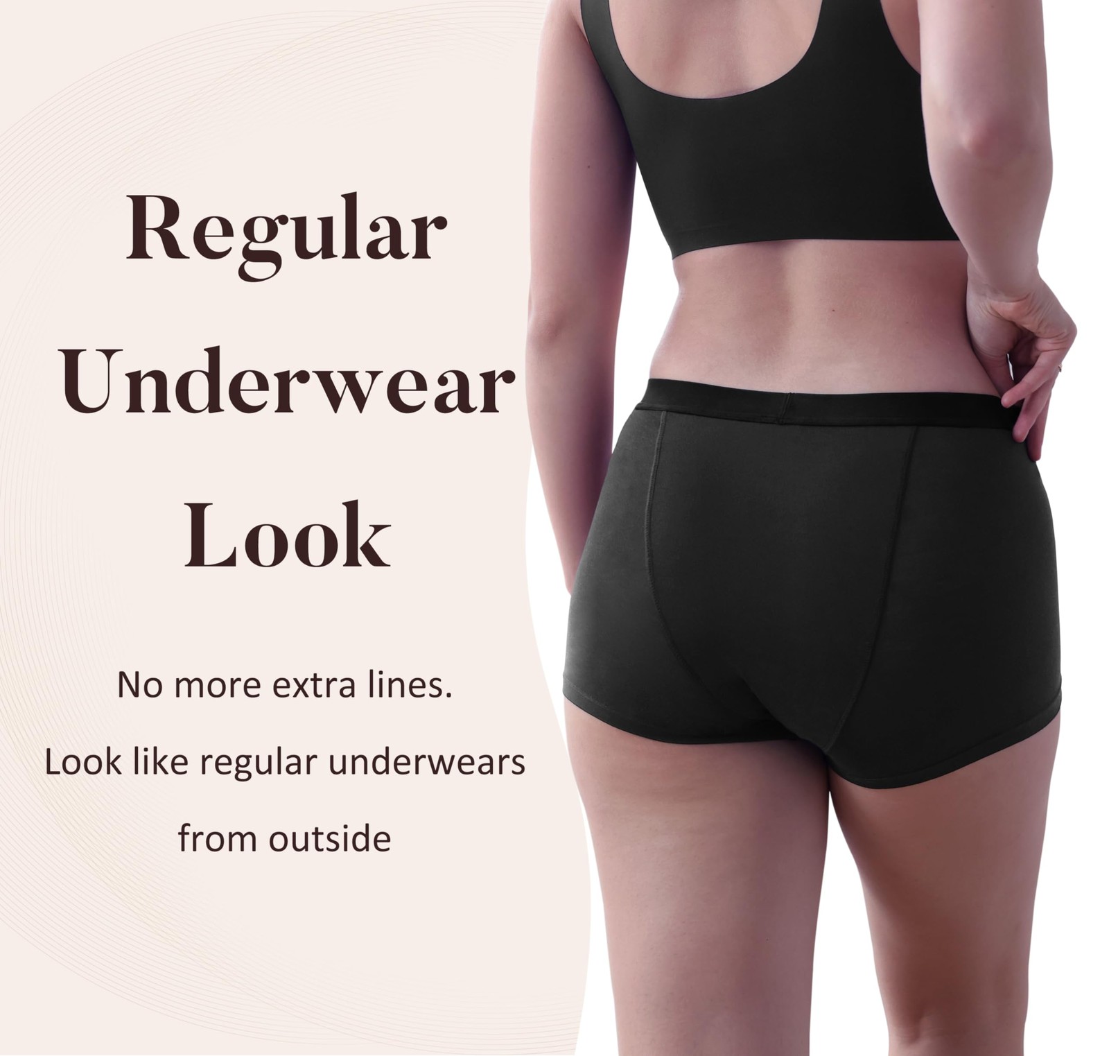 Washable Super Absorbent Urinary Incontinence Underwear for Women Leak Proof …