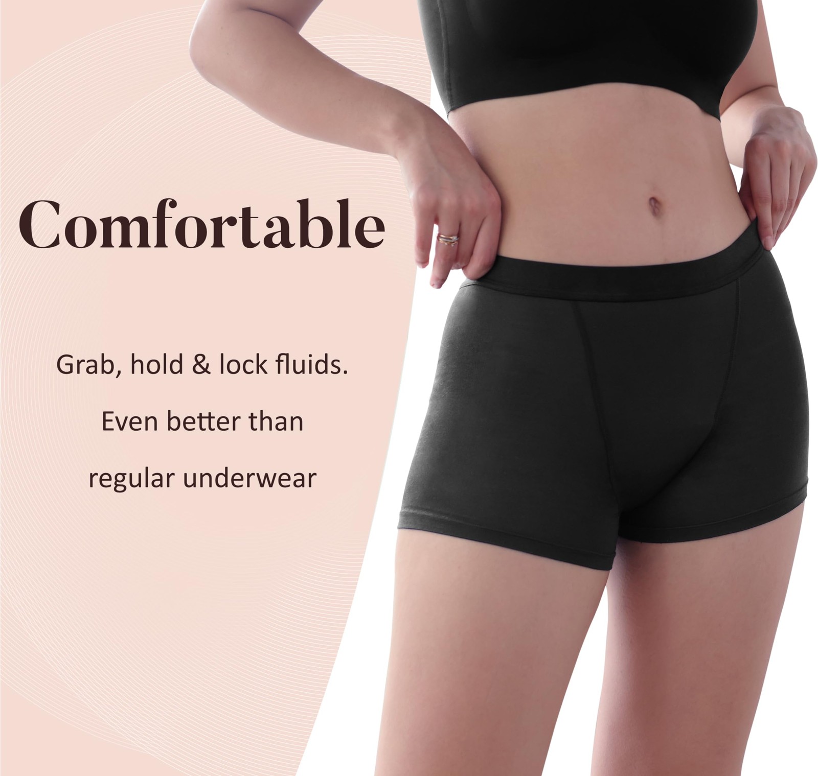 Washable Super Absorbent Urinary Incontinence Underwear for Women Leak Proof …