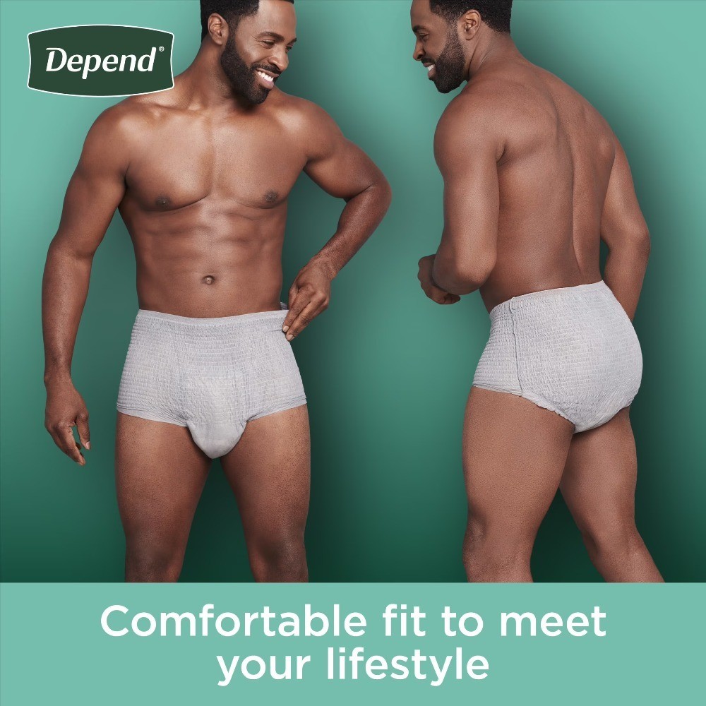 Large Size Incontinence Underwear for Men Adult Diapers Maximum Absorption 40