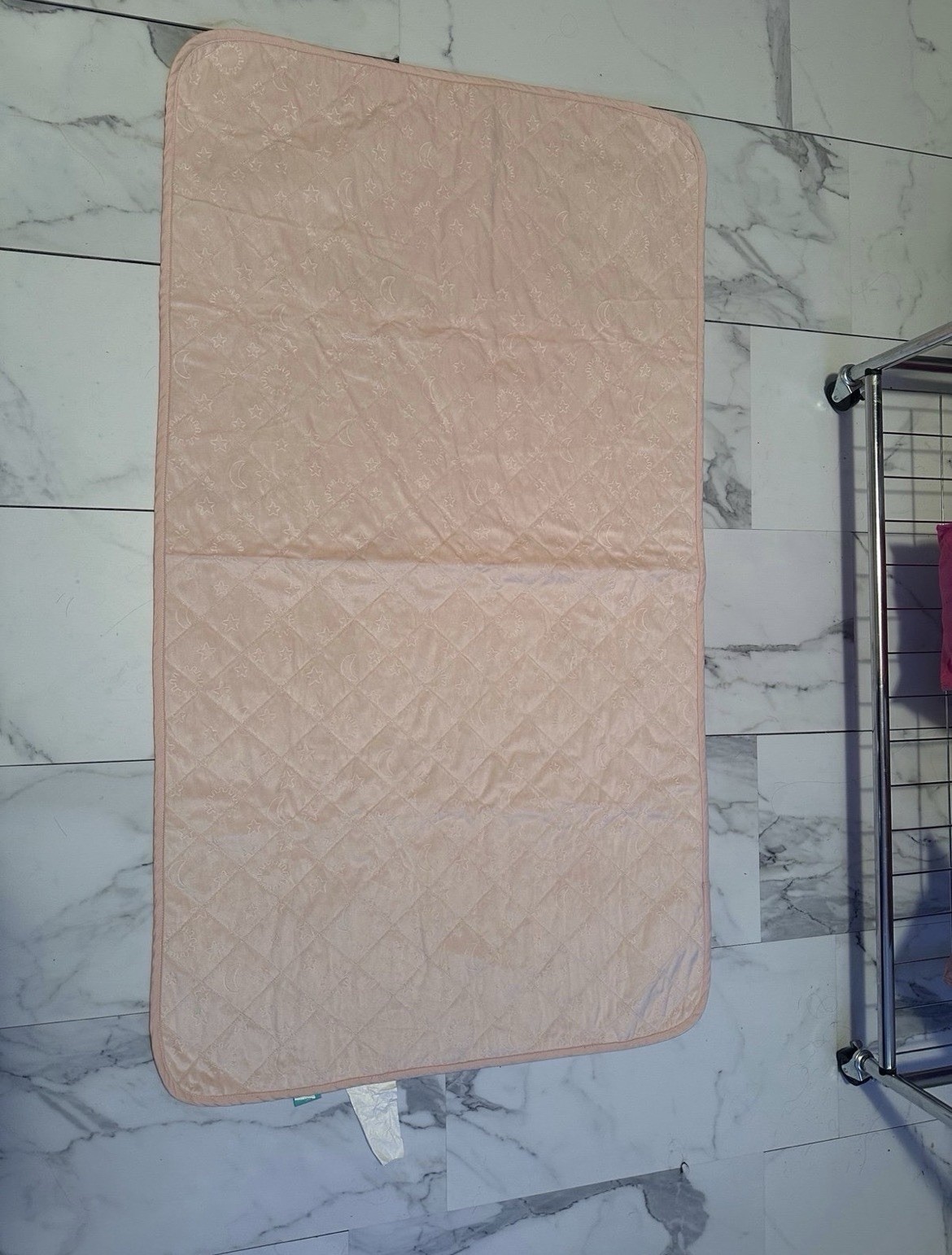 Pillowfort Pink Washable Reusable Absorbent Mattress Pads for Incontinence
