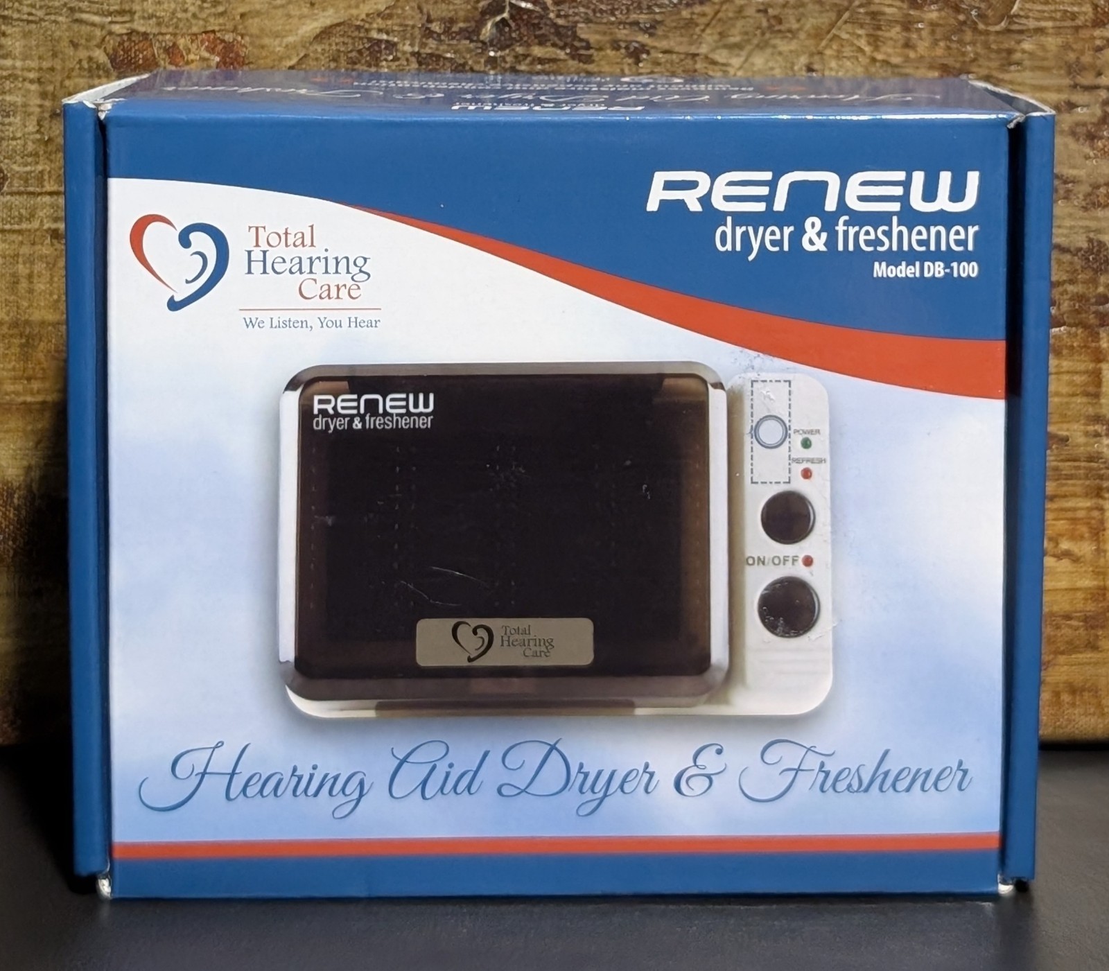 ReNew Hearing Aid Dryer & Freshener Model DB-100 Total Hearing Care – NOB
