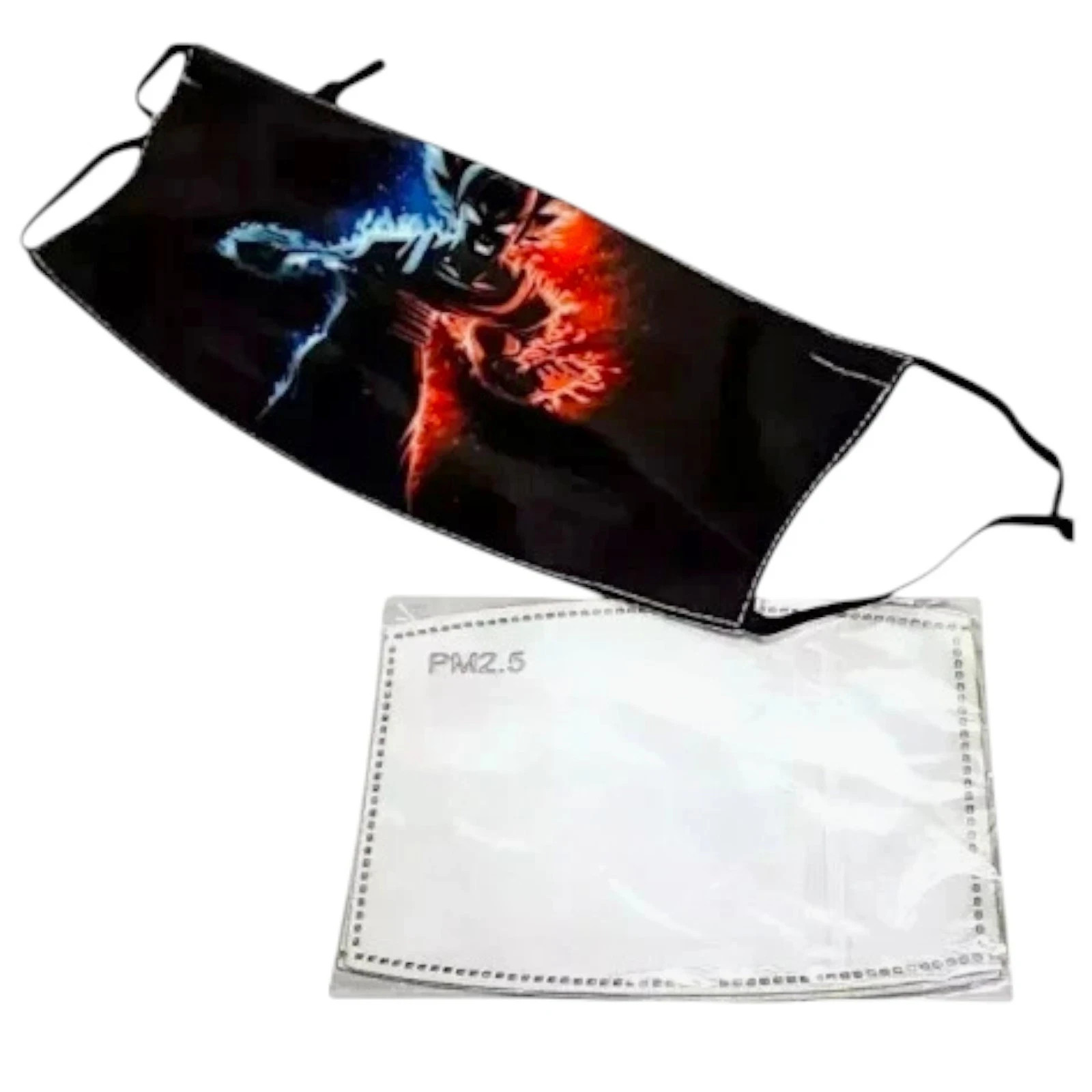 Dragon Ball Z Face Mask with Filter Reusable Anime Anti Viral Cloth Mask
