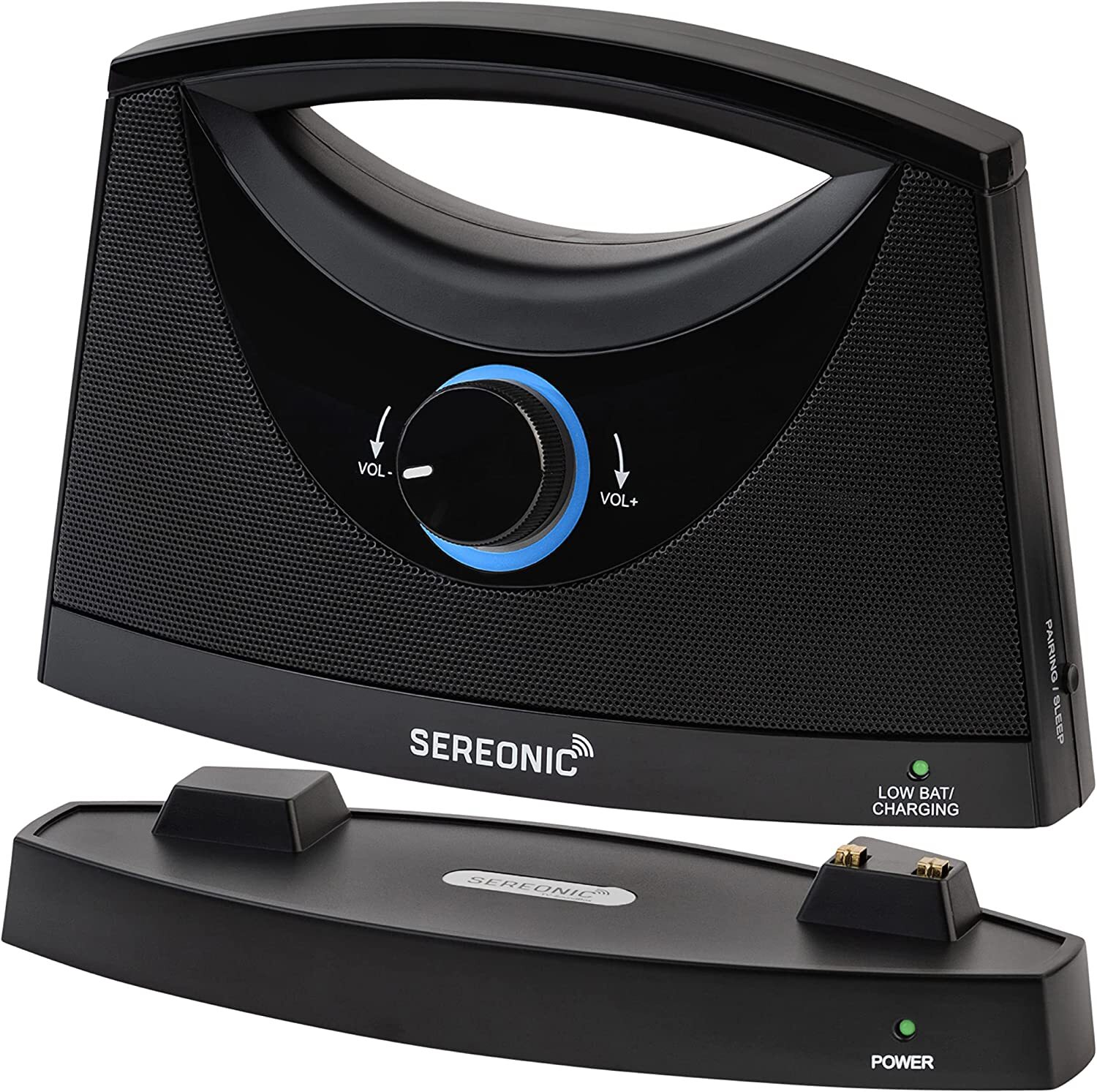 Sereonic Wireless Tv Speaker | Black BT-200-BK