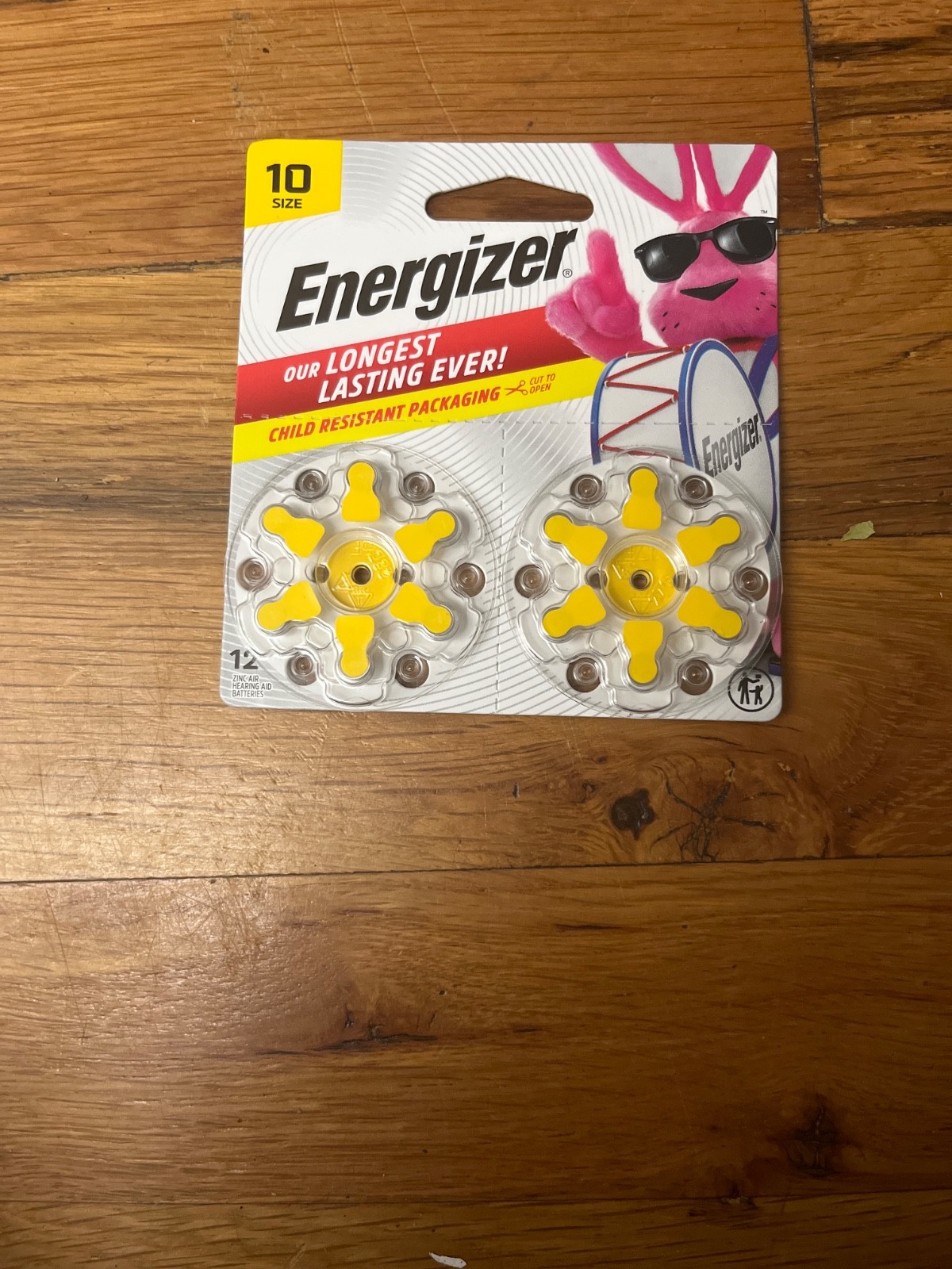 Energizer Size 10 Hearing Aid Batteries (2×6 pack, 12 total) Zinc Air Batteries