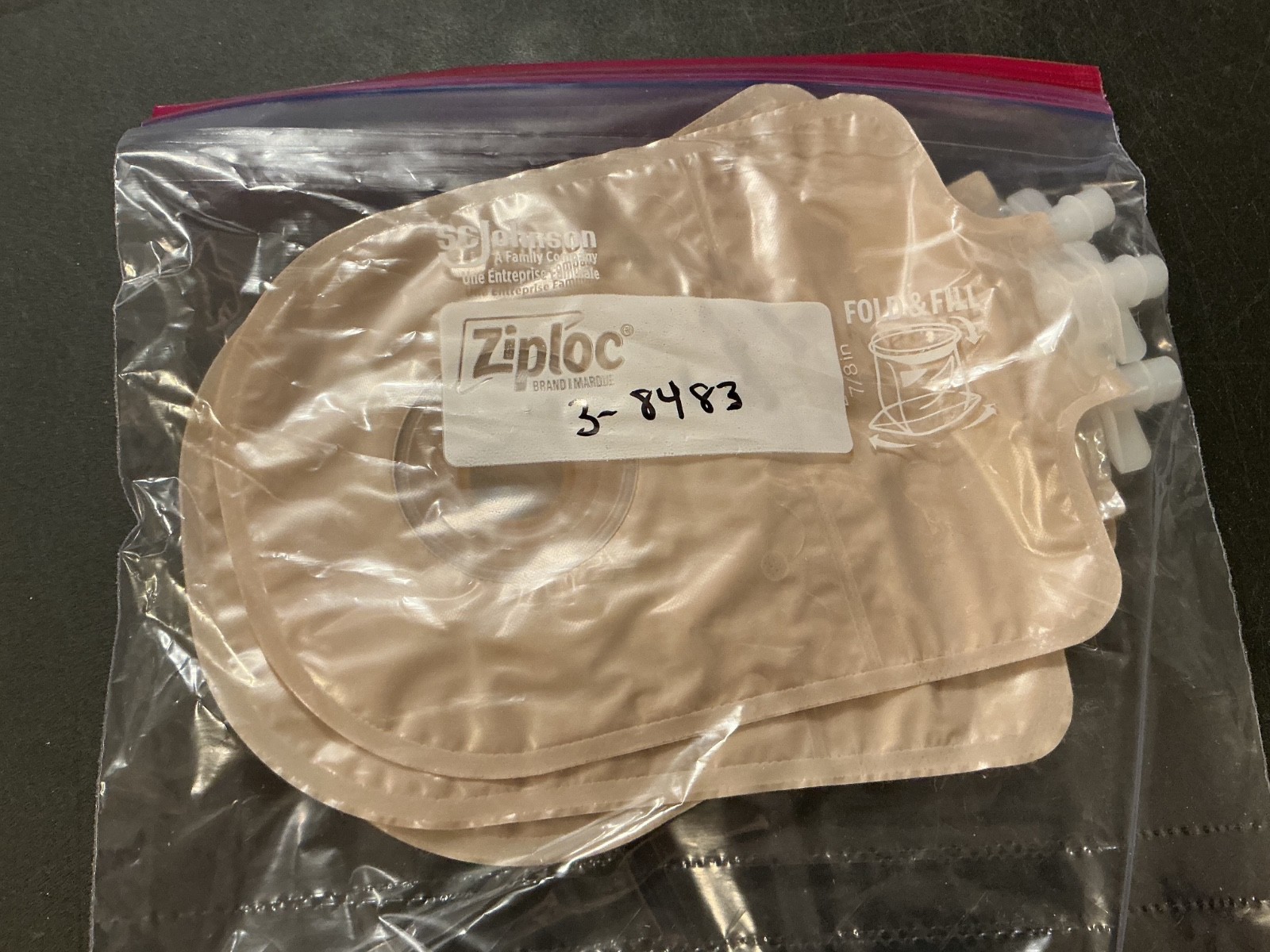 3 Hollister 8483 Premier Urostomy Pouch